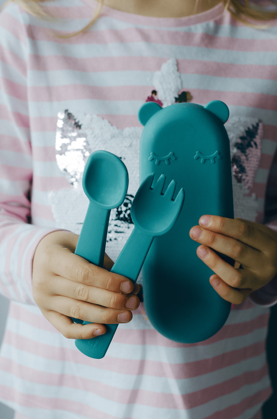We Might be Tiny | Feedie Fork & Spoon Set - The Chic Habitat