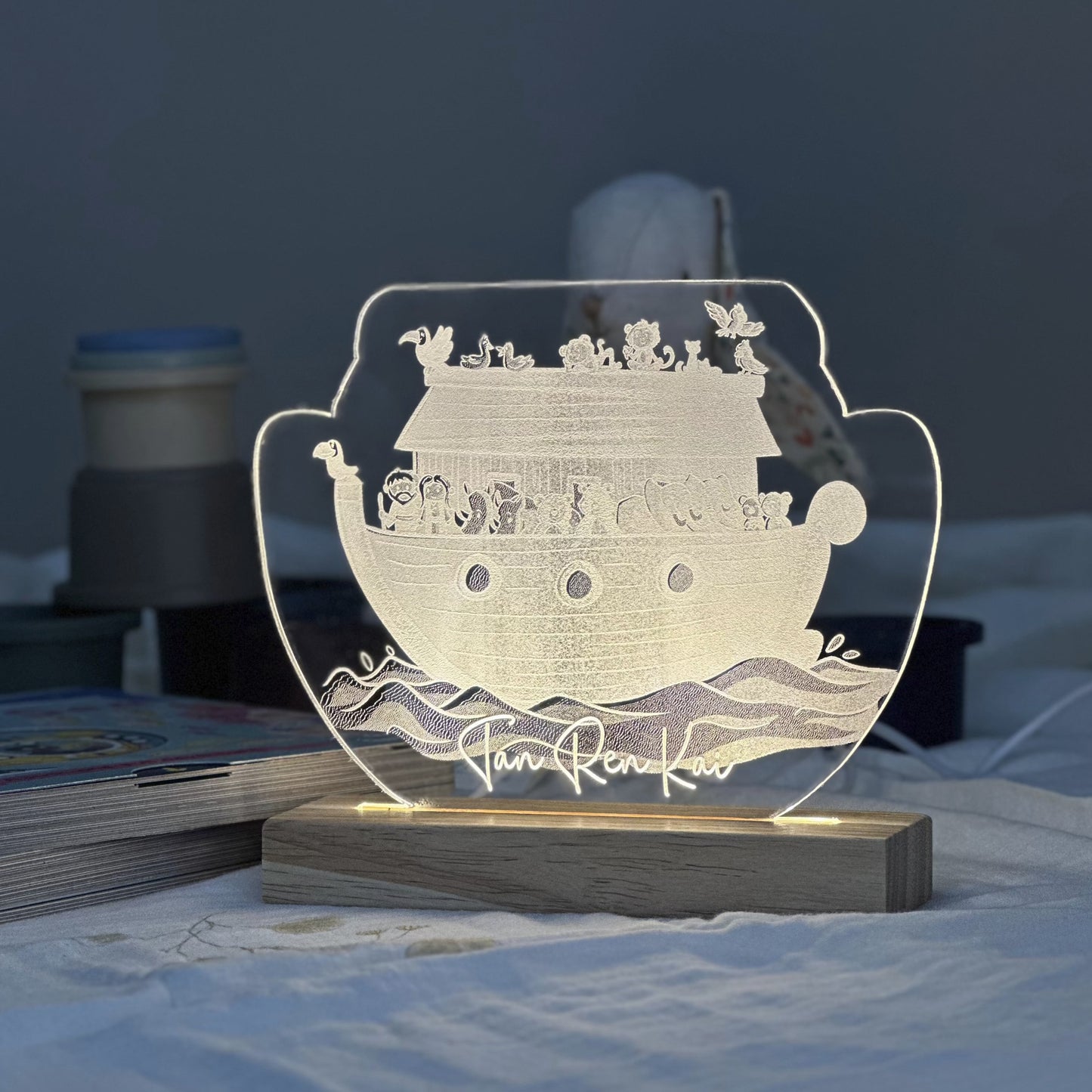 Acrylic LED Night Light - The Chic Habitat
