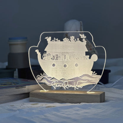 Acrylic LED Night Light - The Chic Habitat
