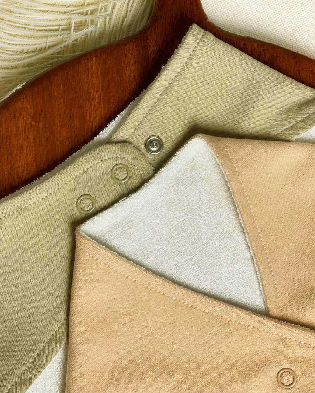 PoppyCo. | The Bandana Drool Bib (Triangle tip)