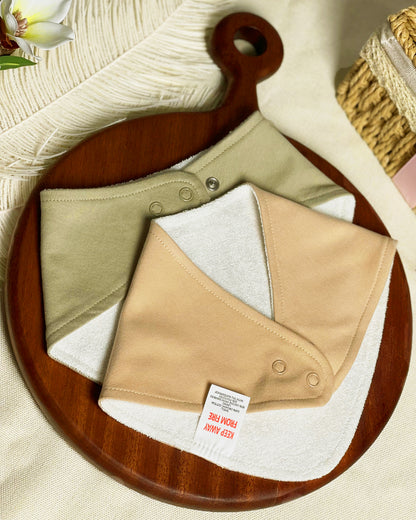 PoppyCo. | The Bandana Drool Bib (Triangle tip)
