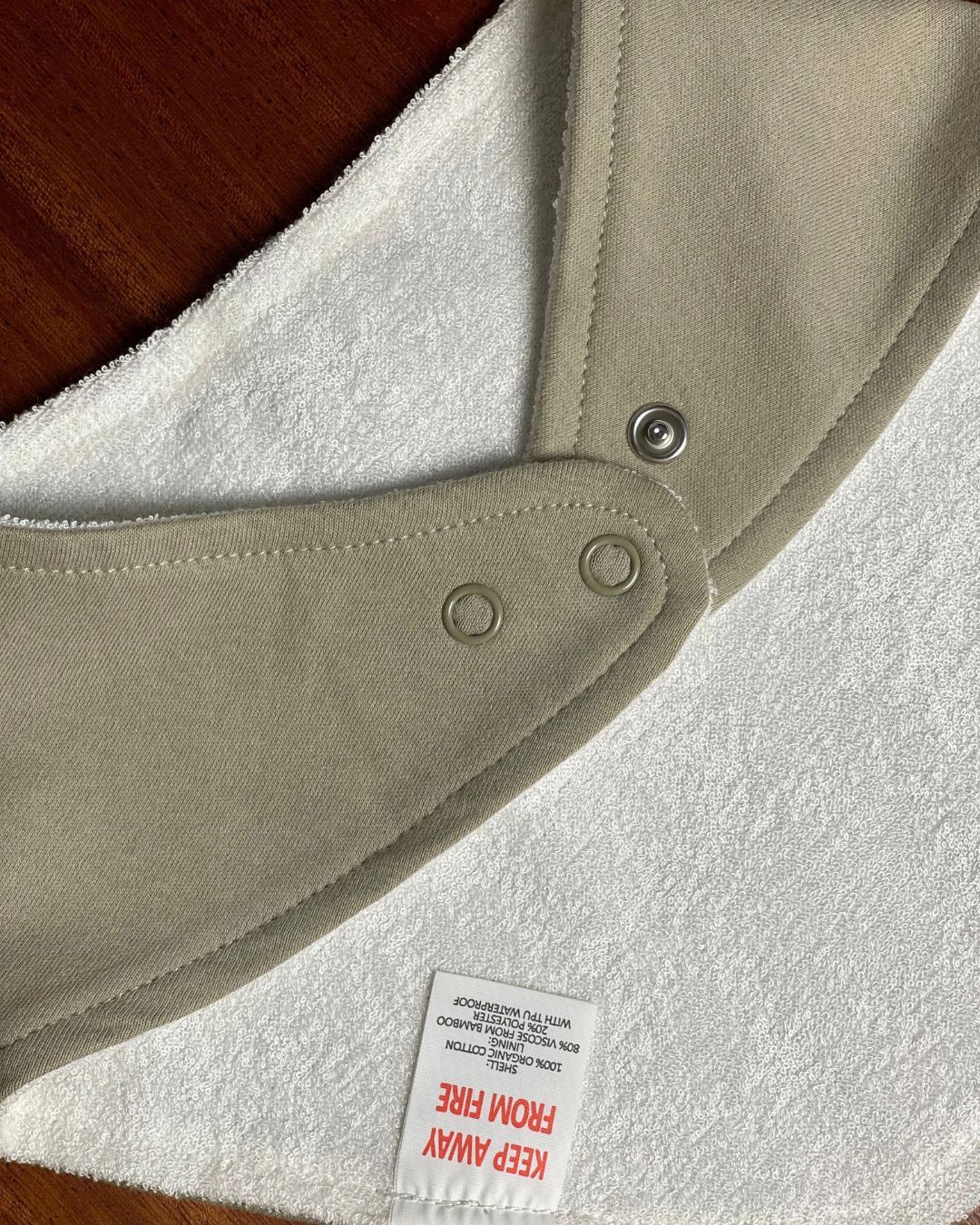 PoppyCo. | The Bandana Drool Bib (Triangle tip)