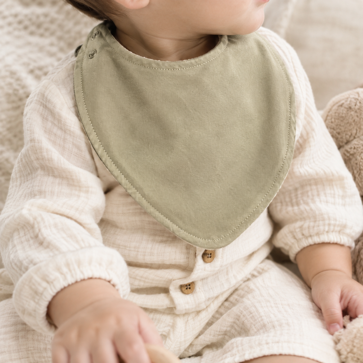 PoppyCo. | The Bandana Drool Bib (Triangle tip)