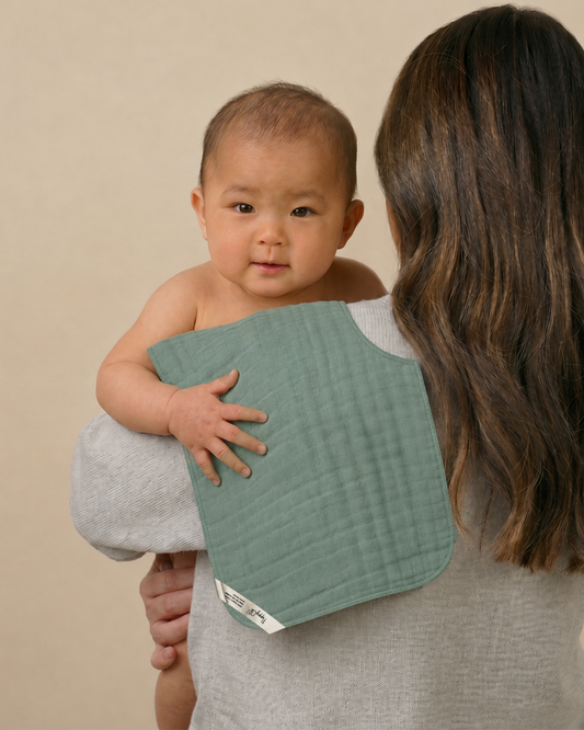 PoppyCo. | Reversible Baby Burp Cloth