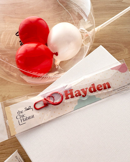 Pop & Match | Custom Name Acrylic Keychain