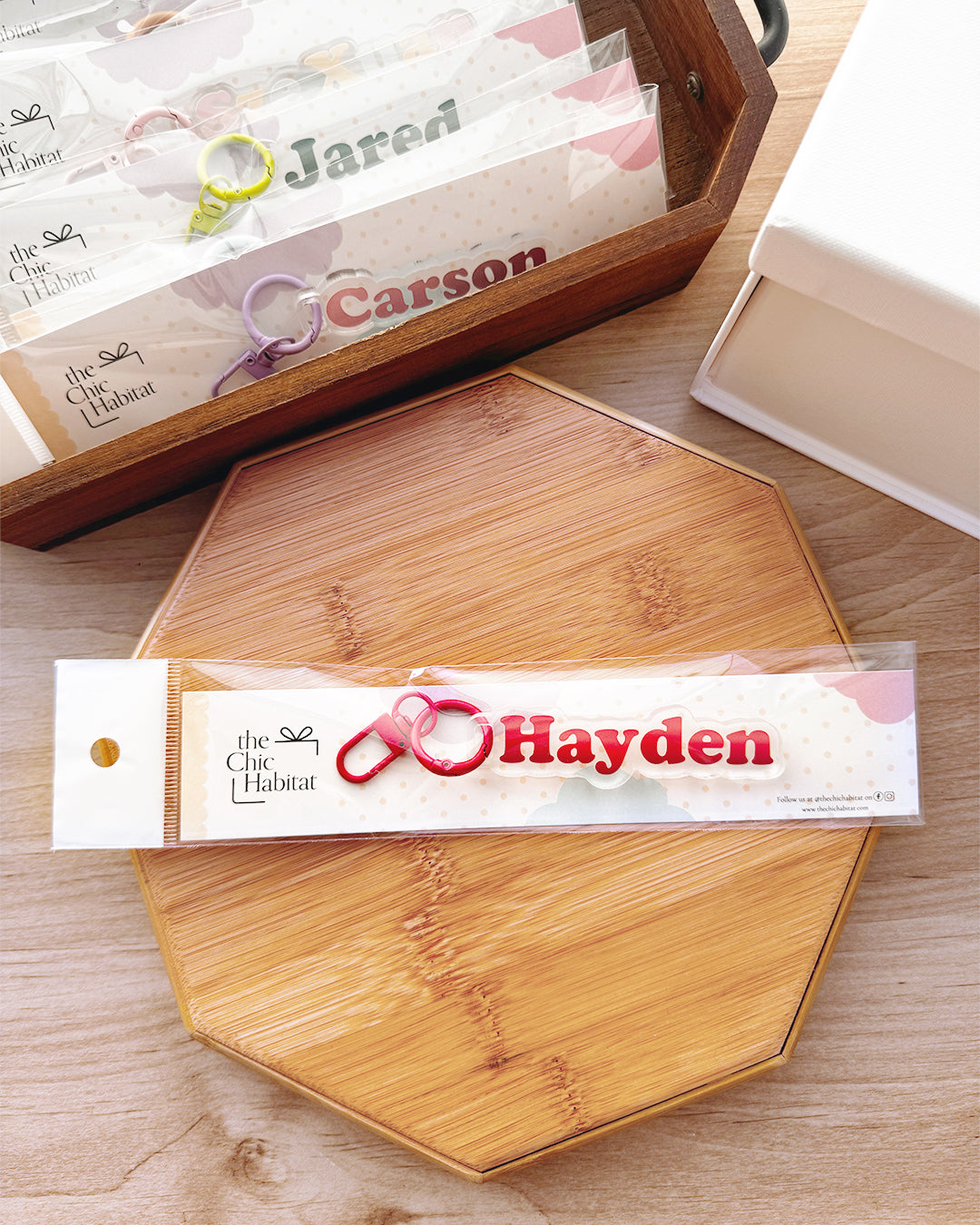 Pop & Match | Custom Name Acrylic Keychain