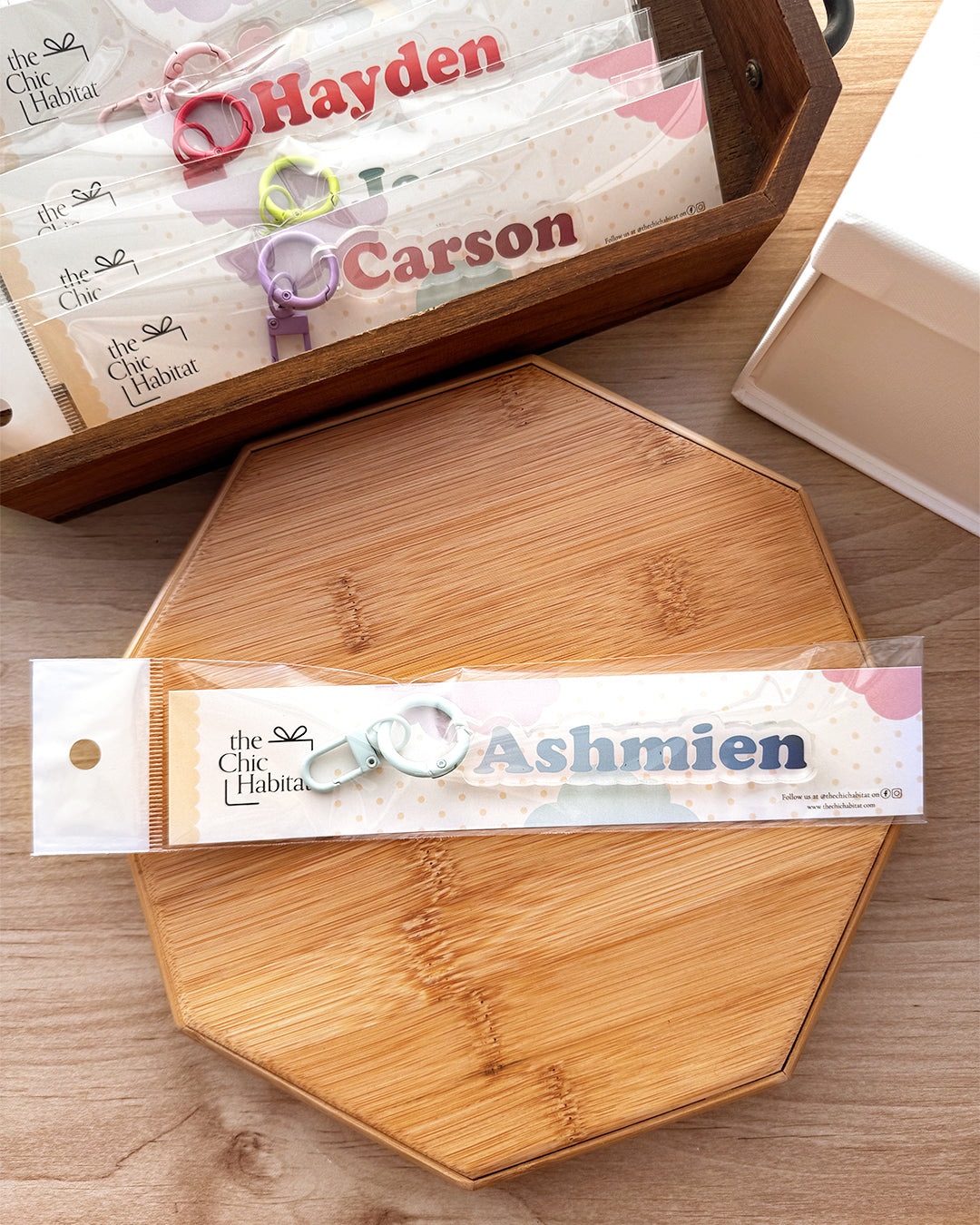 Pop & Match | Custom Name Acrylic Keychain