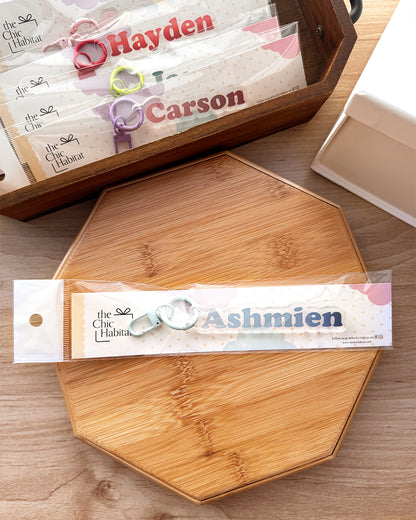 Pop & Match | Custom Name Acrylic Keychain