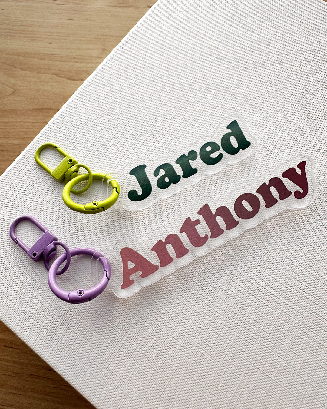Pop & Match | Custom Name Acrylic Keychain