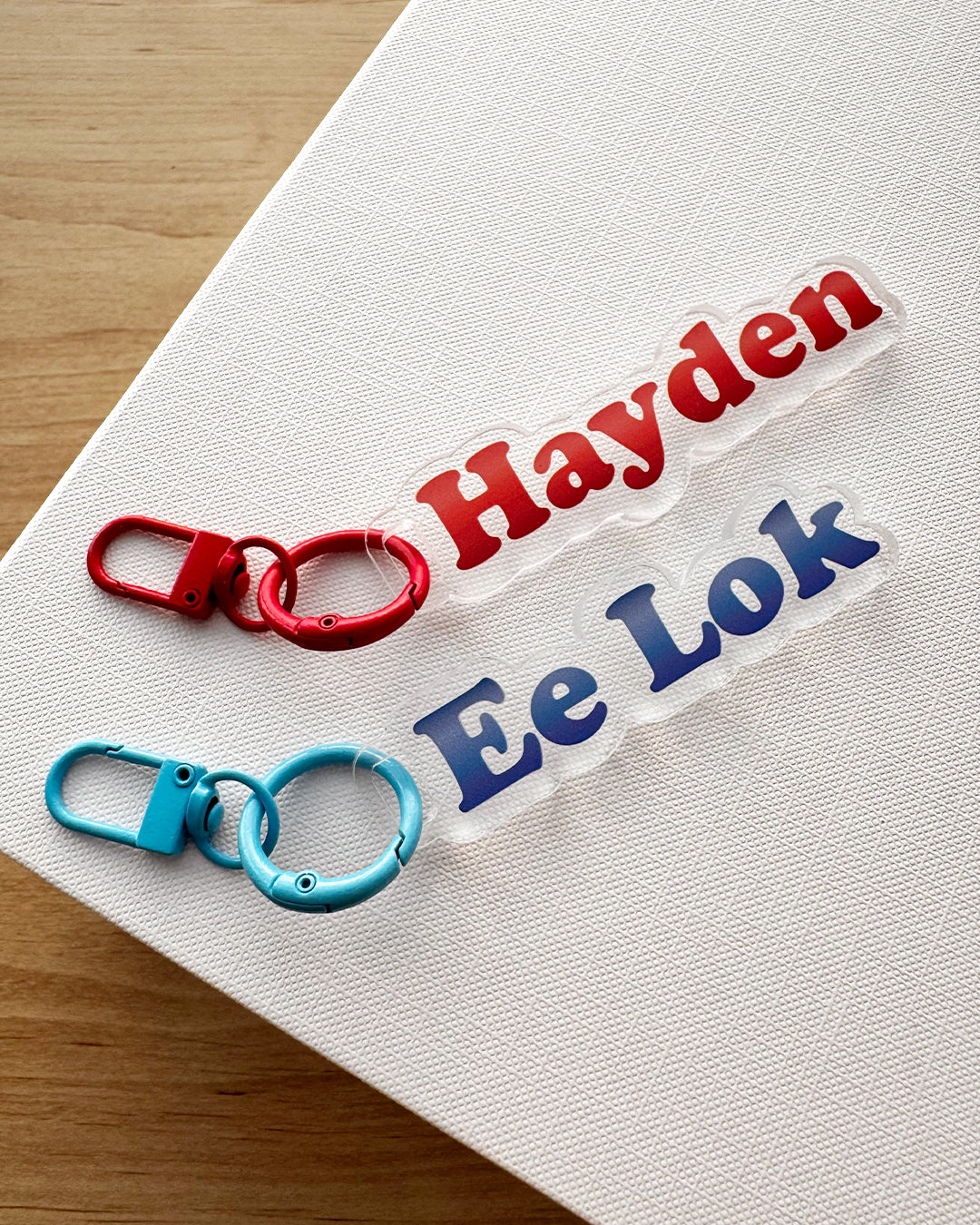 Pop & Match | Custom Name Acrylic Keychain