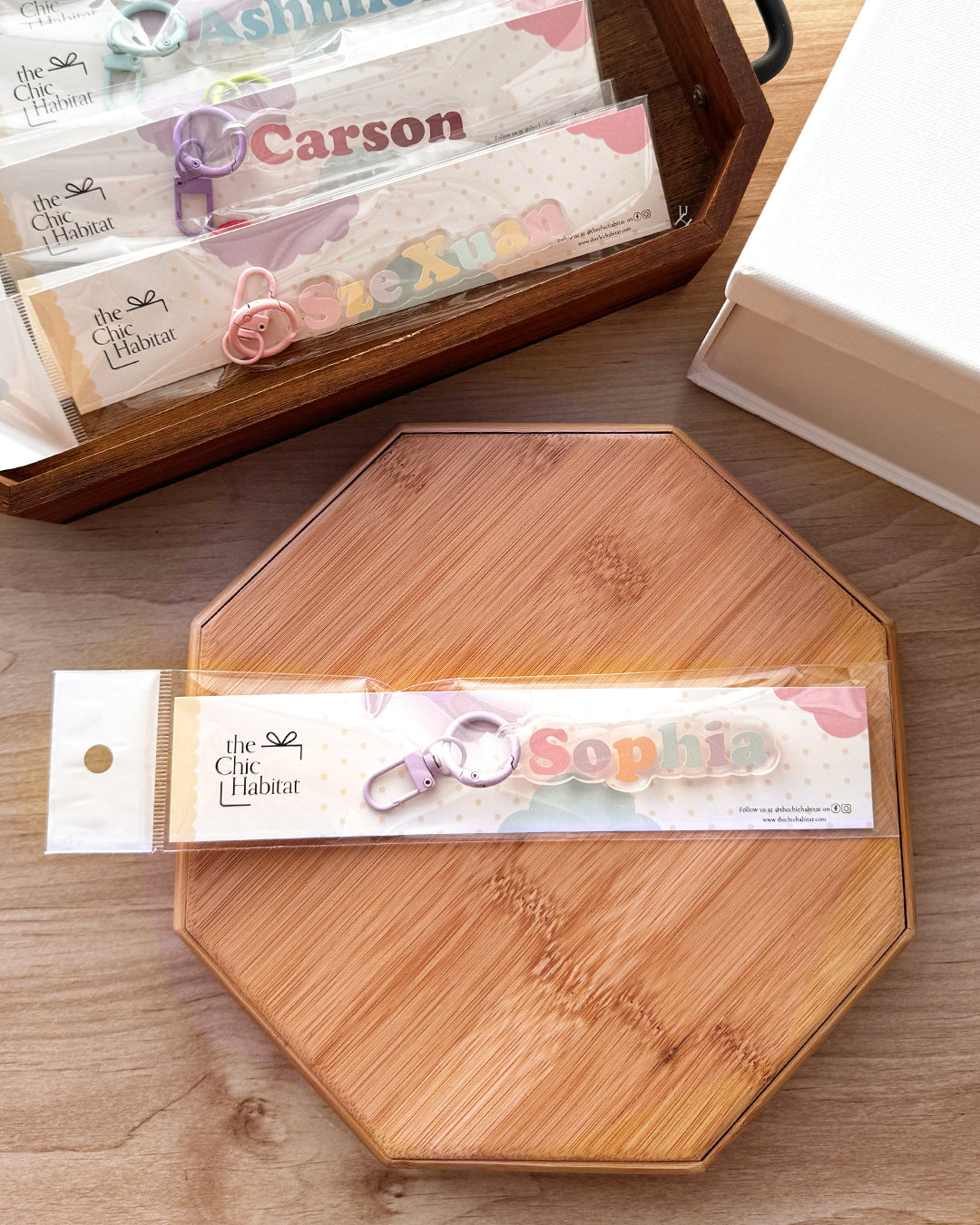 Pop & Match | Custom Name Acrylic Keychain