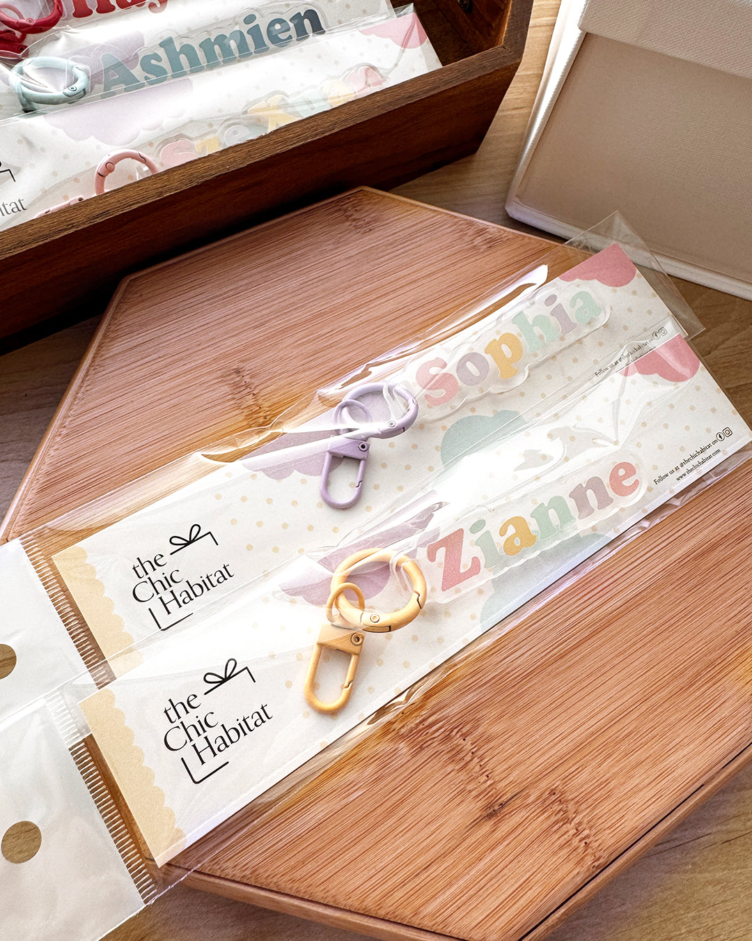 Pop & Match | Custom Name Acrylic Keychain