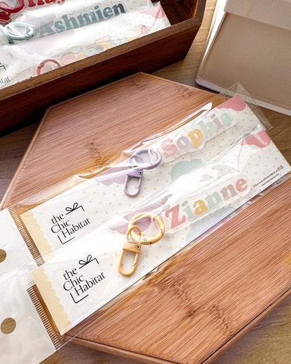 Pop & Match | Custom Name Acrylic Keychain