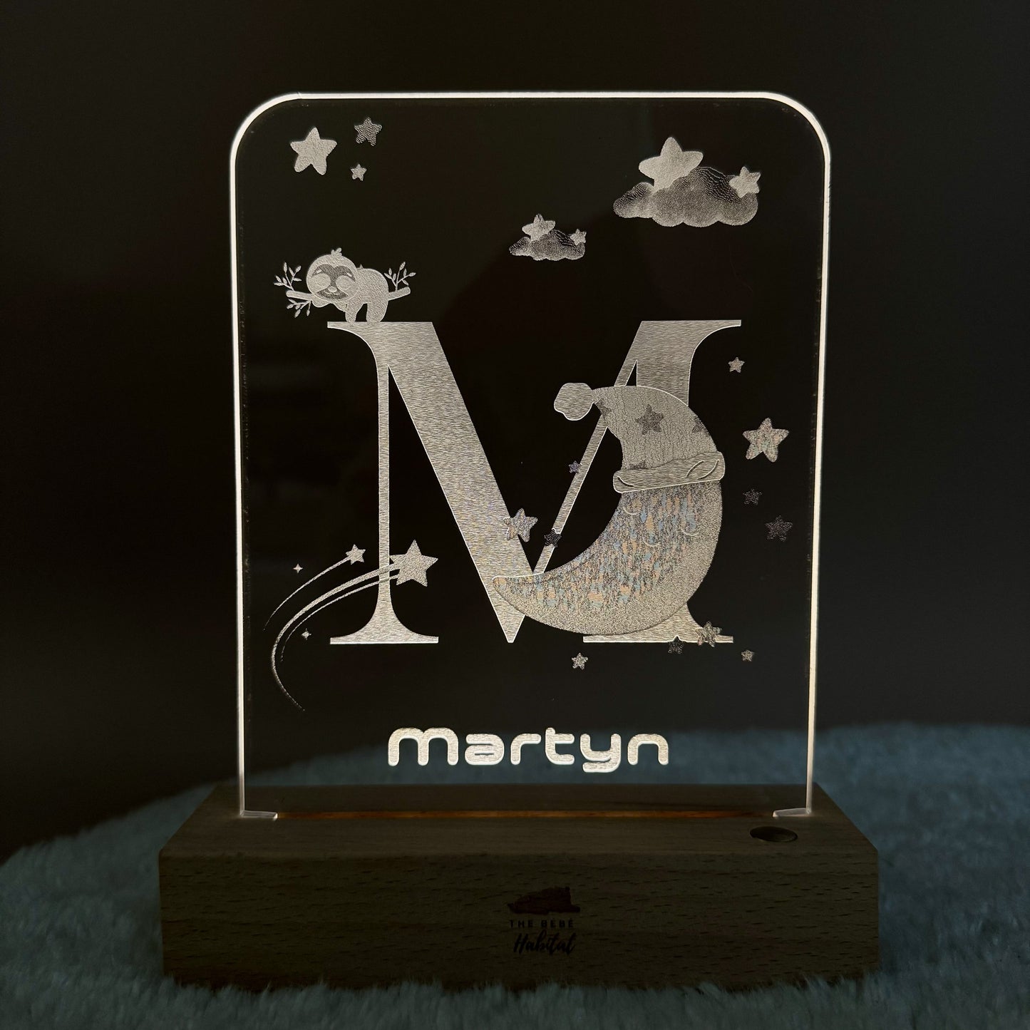 Dreamy Baby Glow | Acrylic LED Night Light