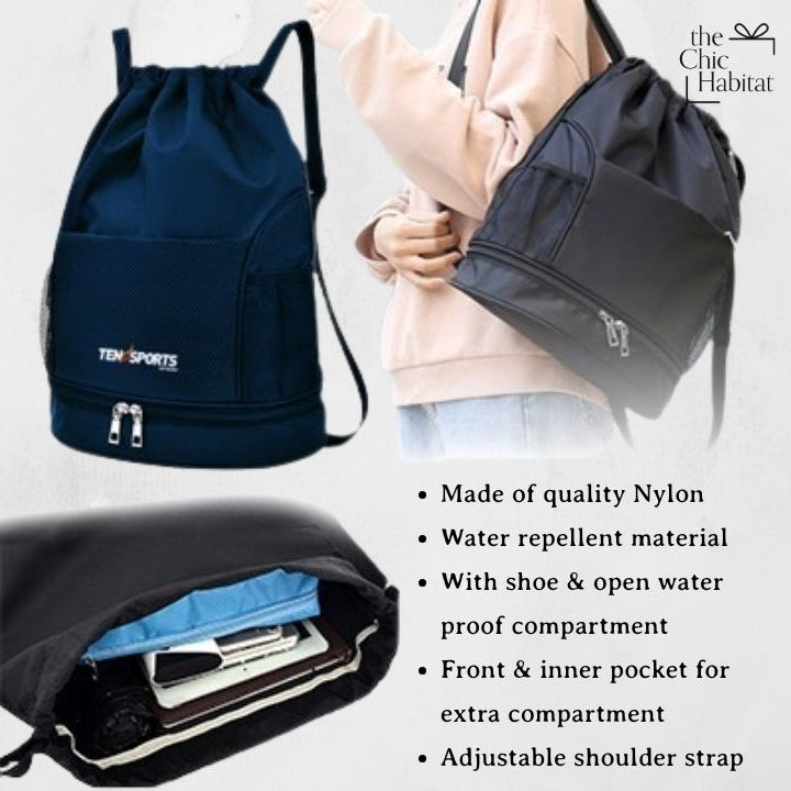 Easy Carry | Polyester Oxford Fashion Drawstring Bag