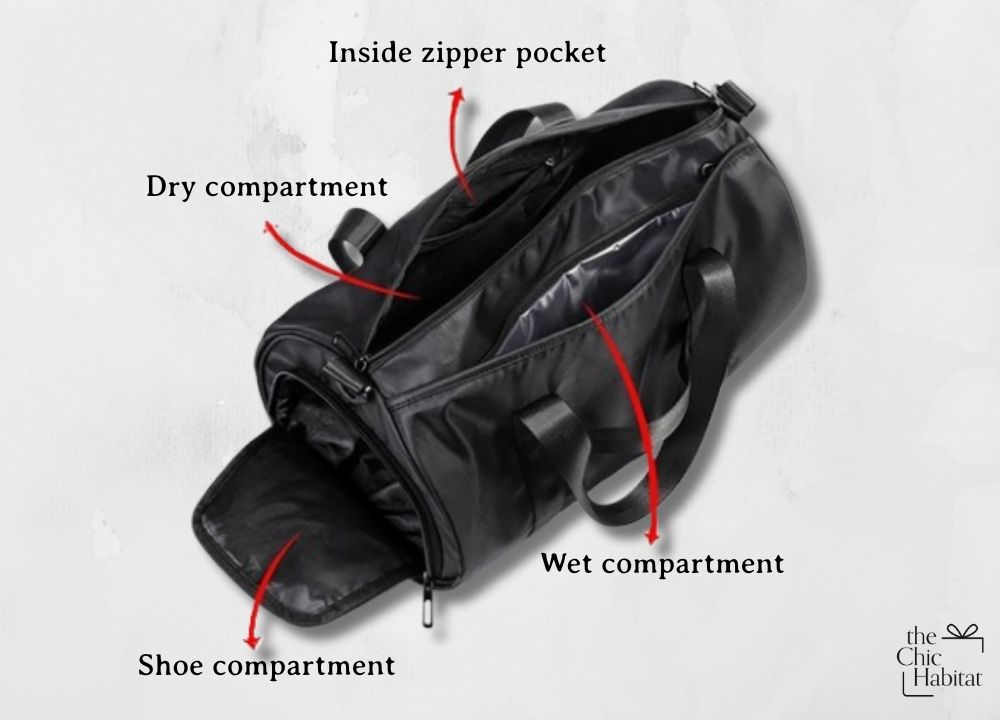 GoDuffel |Travel Oxford Duffel Gym Bag