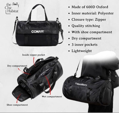 GoDuffel |Travel Oxford Duffel Gym Bag
