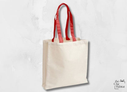 Duo Carry | Duo Tone Canvas Tote Bag - 12oz