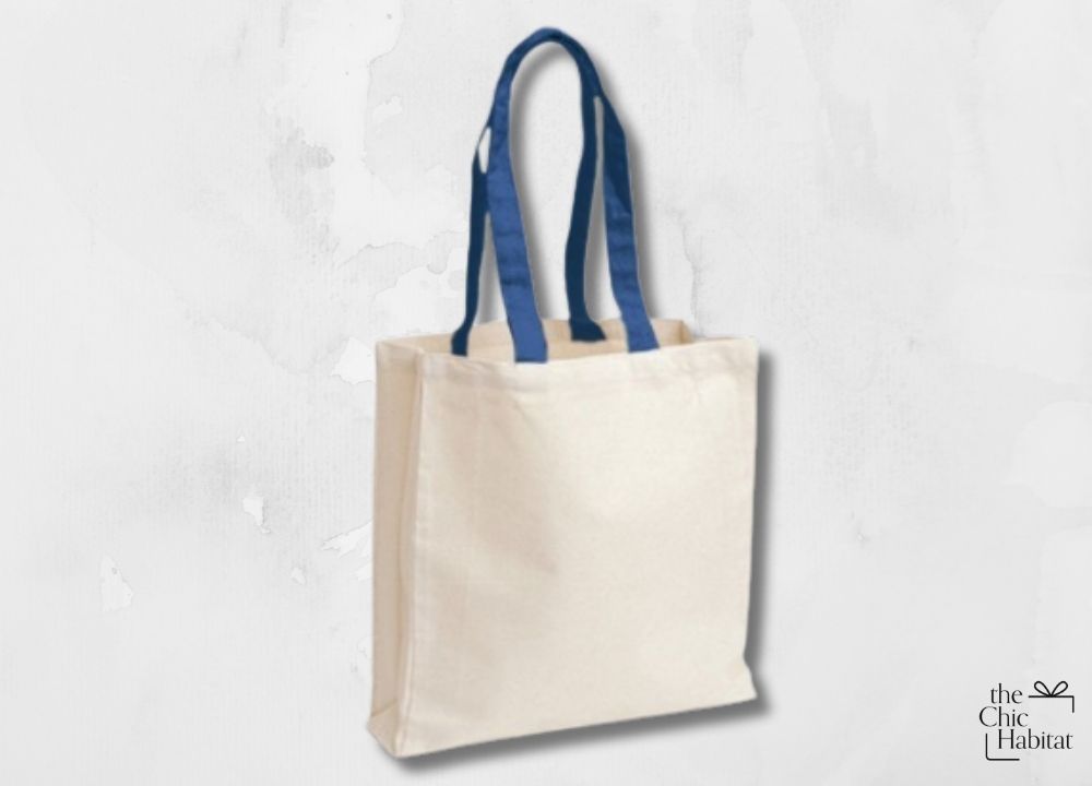 Duo Carry | Duo Tone Canvas Tote Bag - 12oz