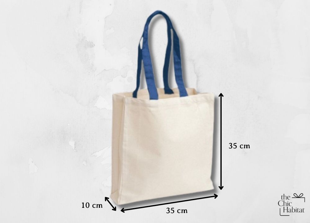 Duo Carry | Duo Tone Canvas Tote Bag - 12oz
