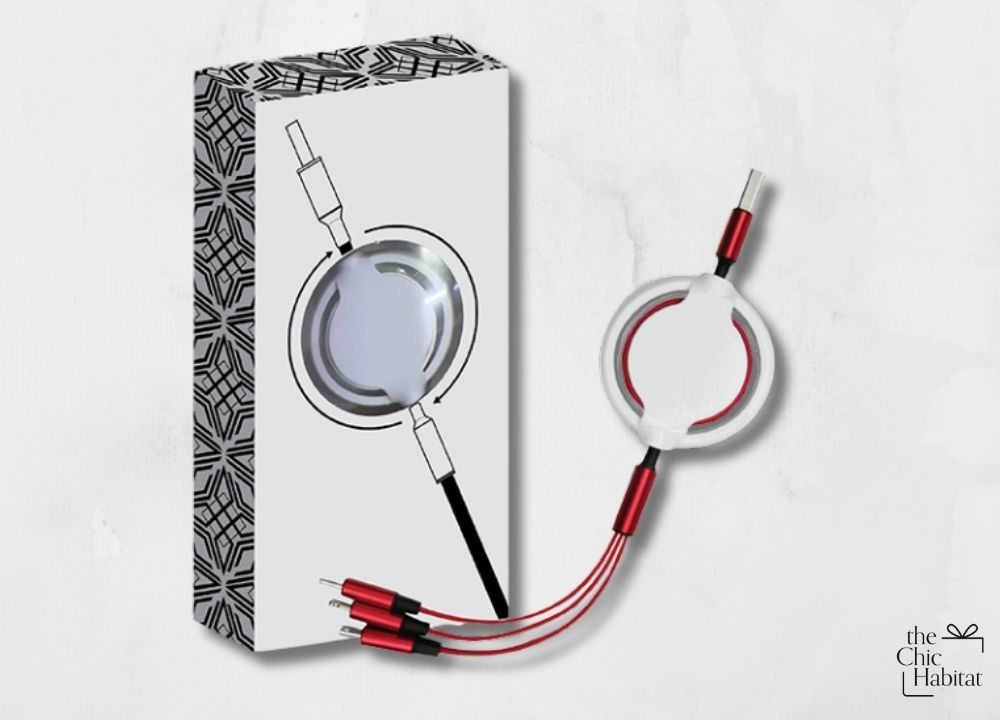 Retract Trio | 3-in-1 Retractable USB Cable