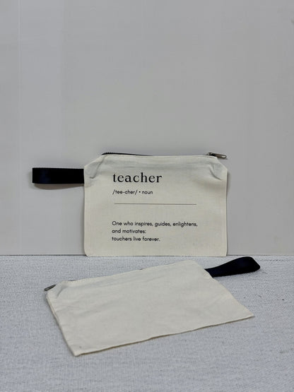 The Daily Zip | Teacher's Day Special | Canvas Pouch