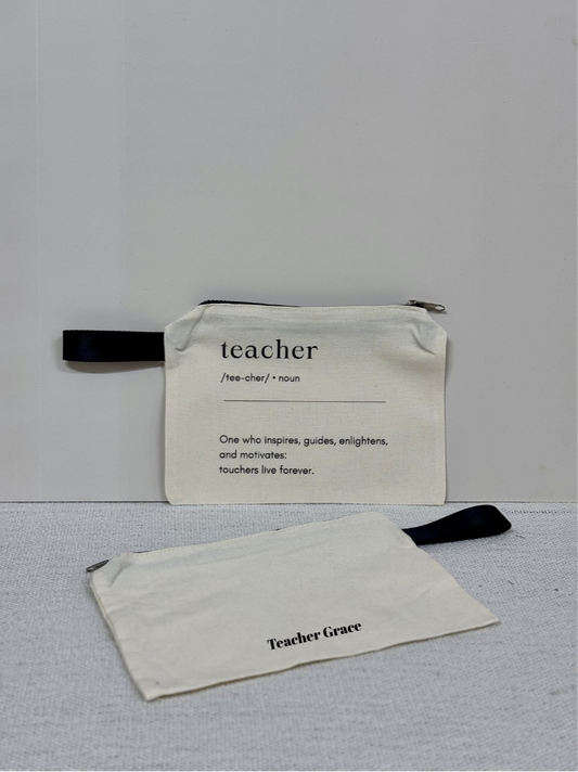 The Daily Zip | Teacher's Day Special | Canvas Pouch