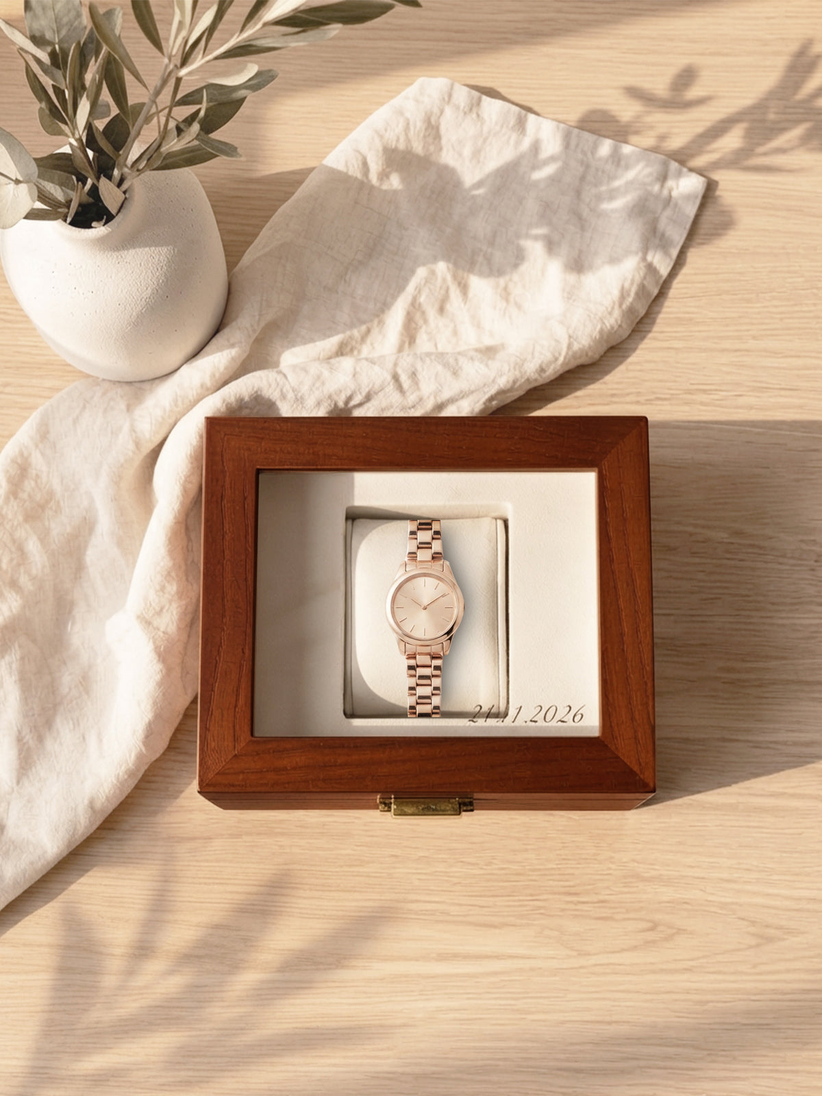 The Keeper One | Wooden Watch Box Single