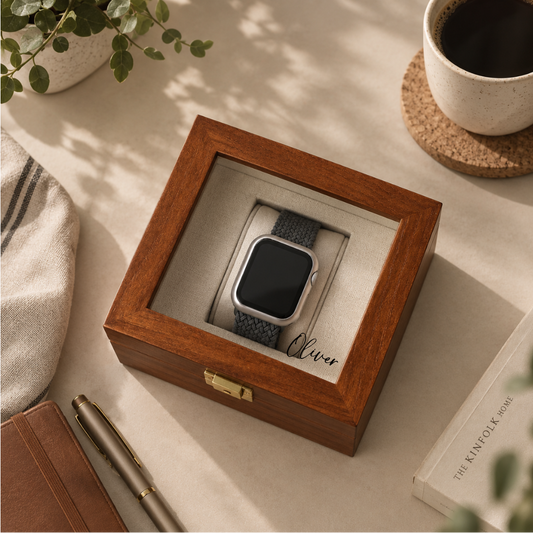 The Keeper One | Wooden Watch Box Single