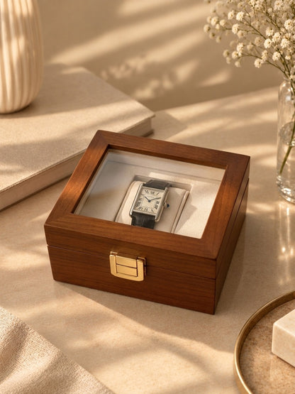 The Keeper One | Wooden Watch Box Single