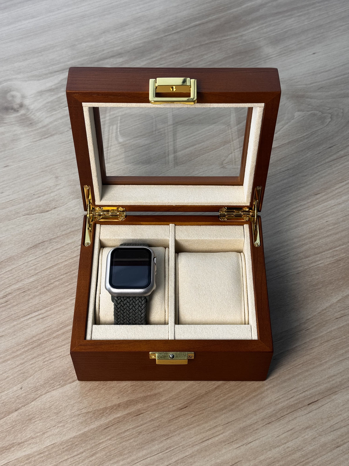 The Keeper Two | Wooden Watch Box Duo