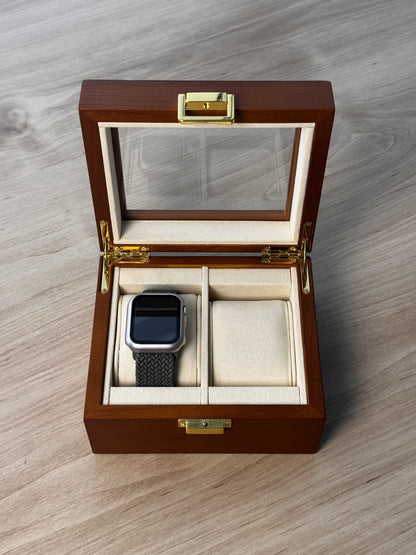 The Keeper Two | Wooden Watch Box Duo