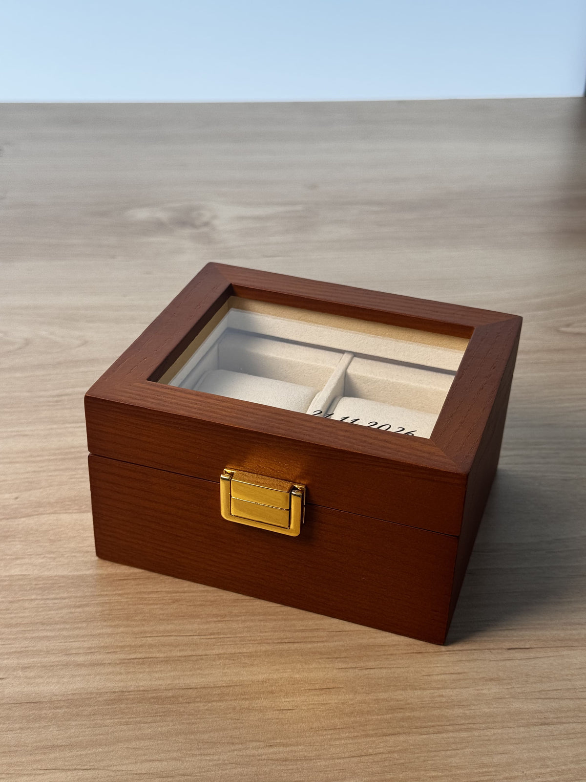 The Keeper Two | Wooden Watch Box Duo