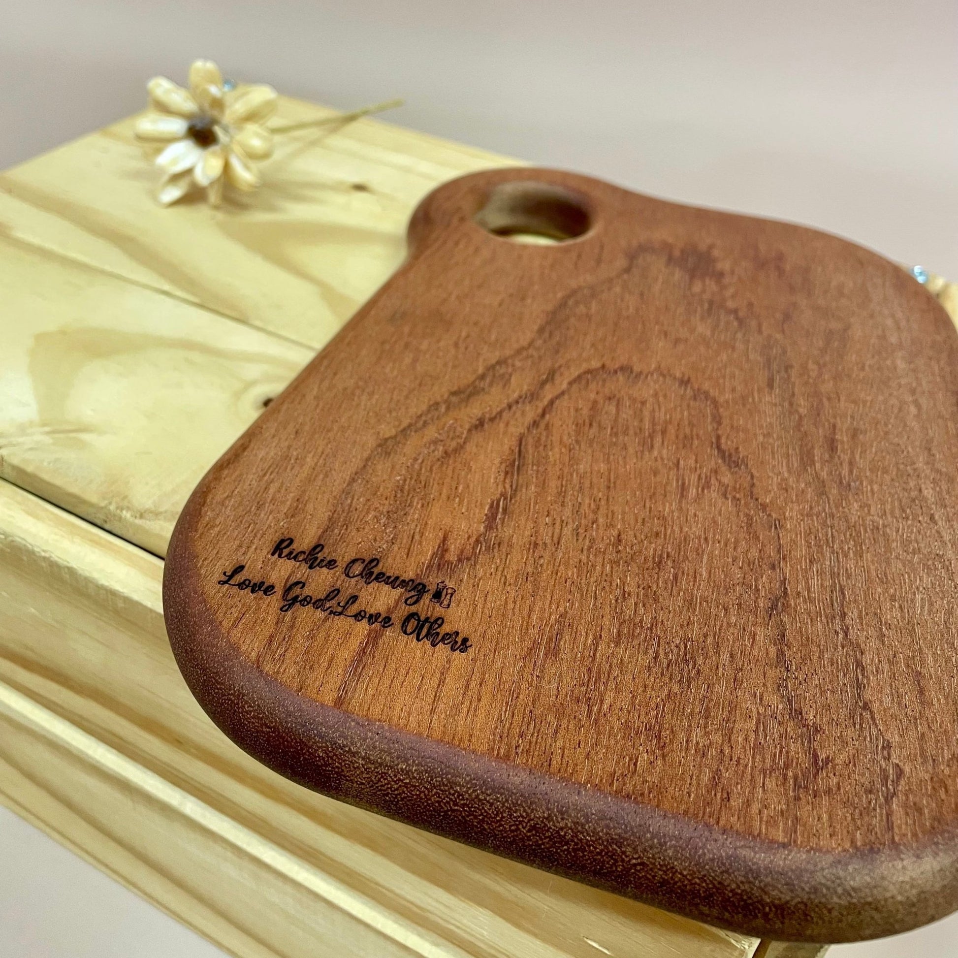 Artisan Serve & Slice Set | Cheese Knives Set & Mini Serving Board - Personalized Gift - The Chic Habitat