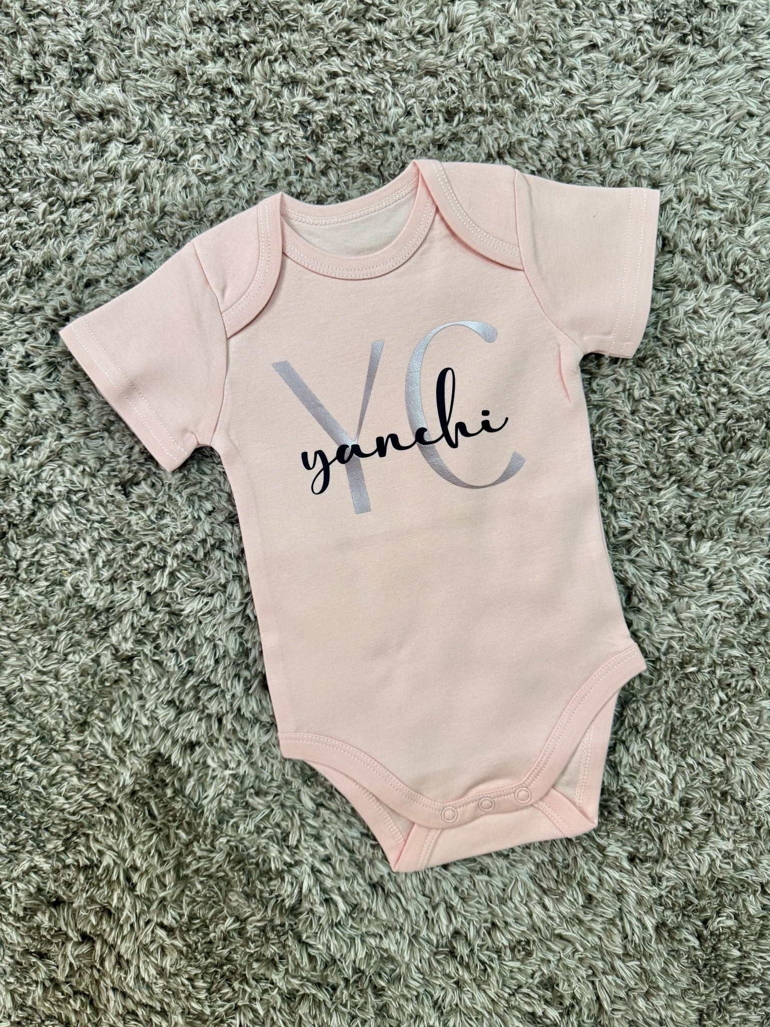 Baby Introduction Onesie - Personalized Gift - The Chic Habitat