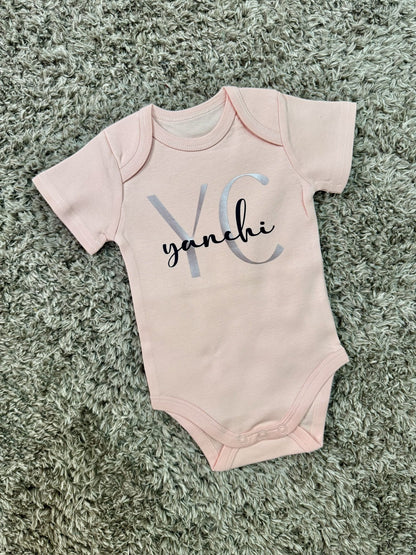 Baby Introduction Onesie - Personalized Gift - The Chic Habitat