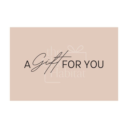Best Gift (Card) Ever - Personalized Gift - The Chic Habitat