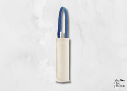 Duo Carry | Duo Tone Canvas Tote Bag - 12oz -Personalized Gift- The Chic Habitat