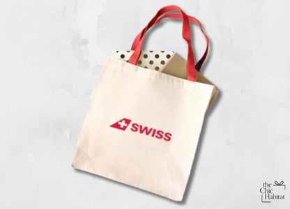 Duo Carry | Duo Tone Canvas Tote Bag - 12oz -Personalized Gift- The Chic Habitat