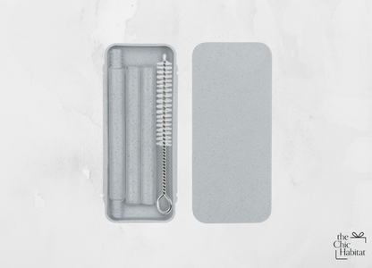 Eco Ease | Detachable Straw Set - Personalized Gift - The Chic Habitat