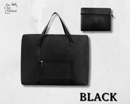 Flex Carry | Foldable Holiday Travel Luggage Bag -Personalized Gift- The Chic Habitat