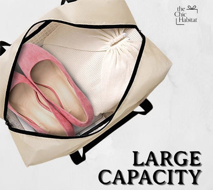 Flex Carry | Foldable Holiday Travel Luggage Bag -Personalized Gift- The Chic Habitat