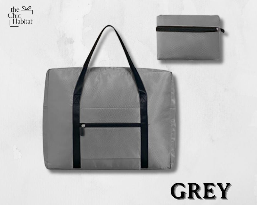 Flex Carry | Foldable Holiday Travel Luggage Bag -Personalized Gift- The Chic Habitat