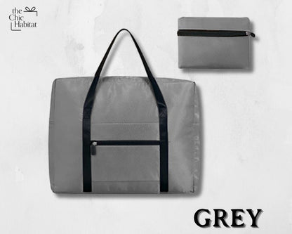 Flex Carry | Foldable Holiday Travel Luggage Bag -Personalized Gift- The Chic Habitat
