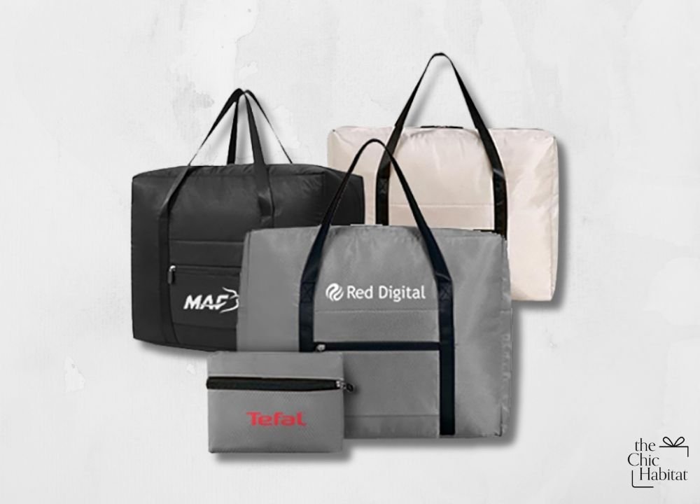 Flex Carry | Foldable Holiday Travel Luggage Bag -Personalized Gift- The Chic Habitat