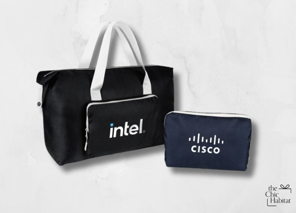 Fold Carry | Foldable Travel Bag -Personalized Gift- The Chic Habitat