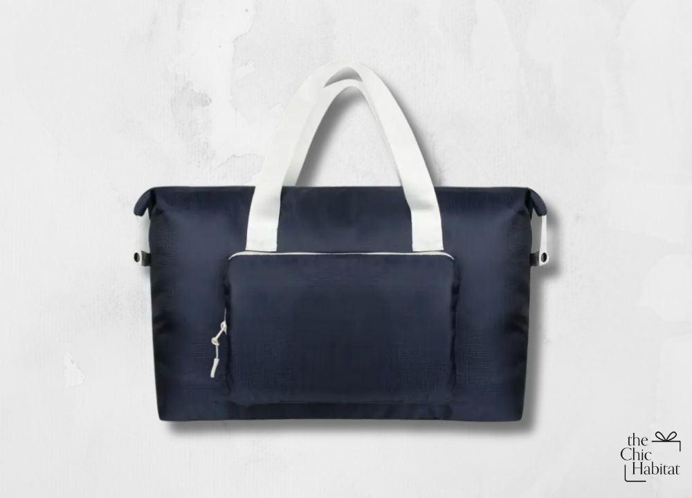 Fold Carry | Foldable Travel Bag -Personalized Gift- The Chic Habitat