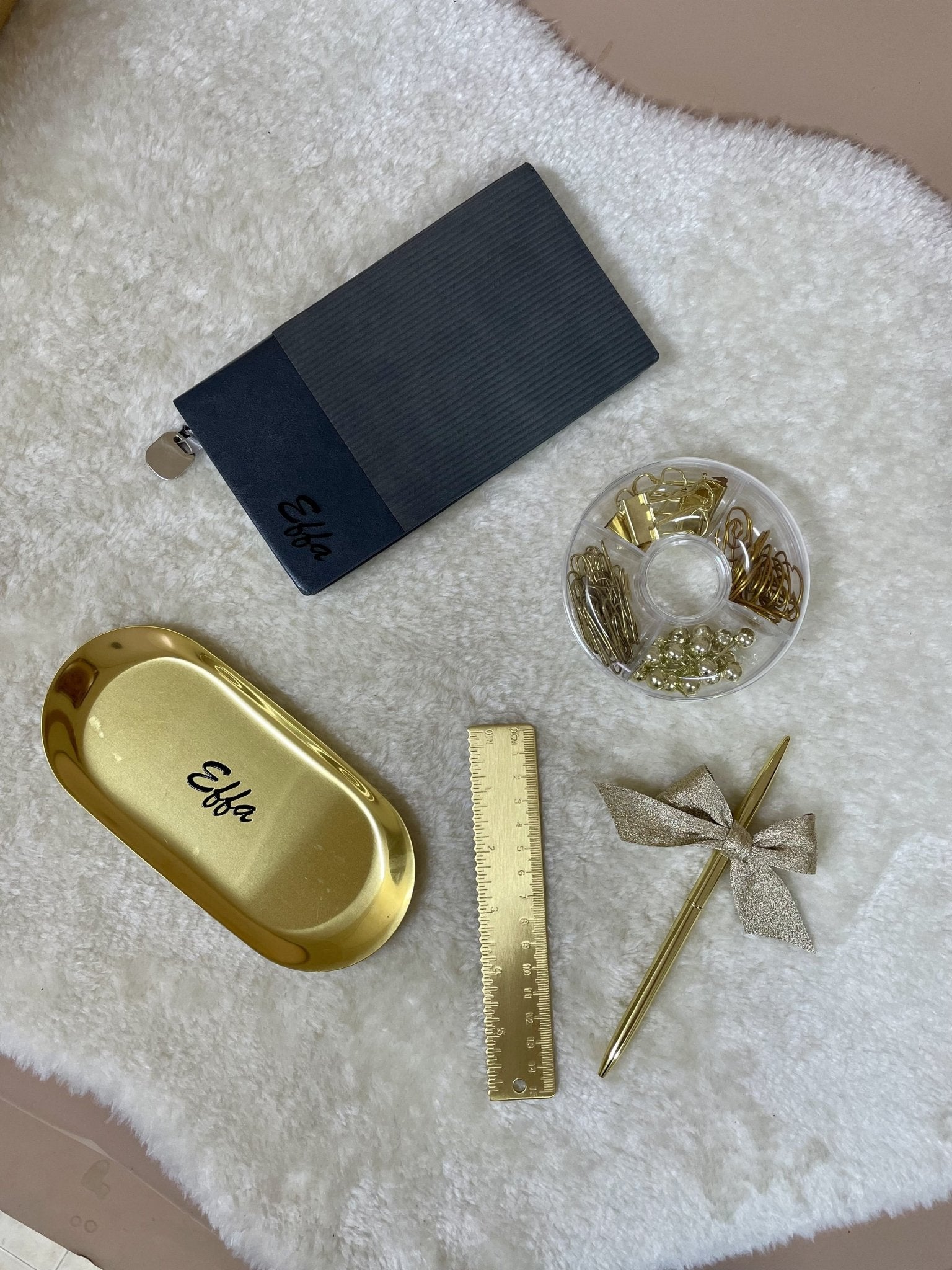 Gift Set | Luxe Desk Essentials - Personalized Gift - The Chic Habitat