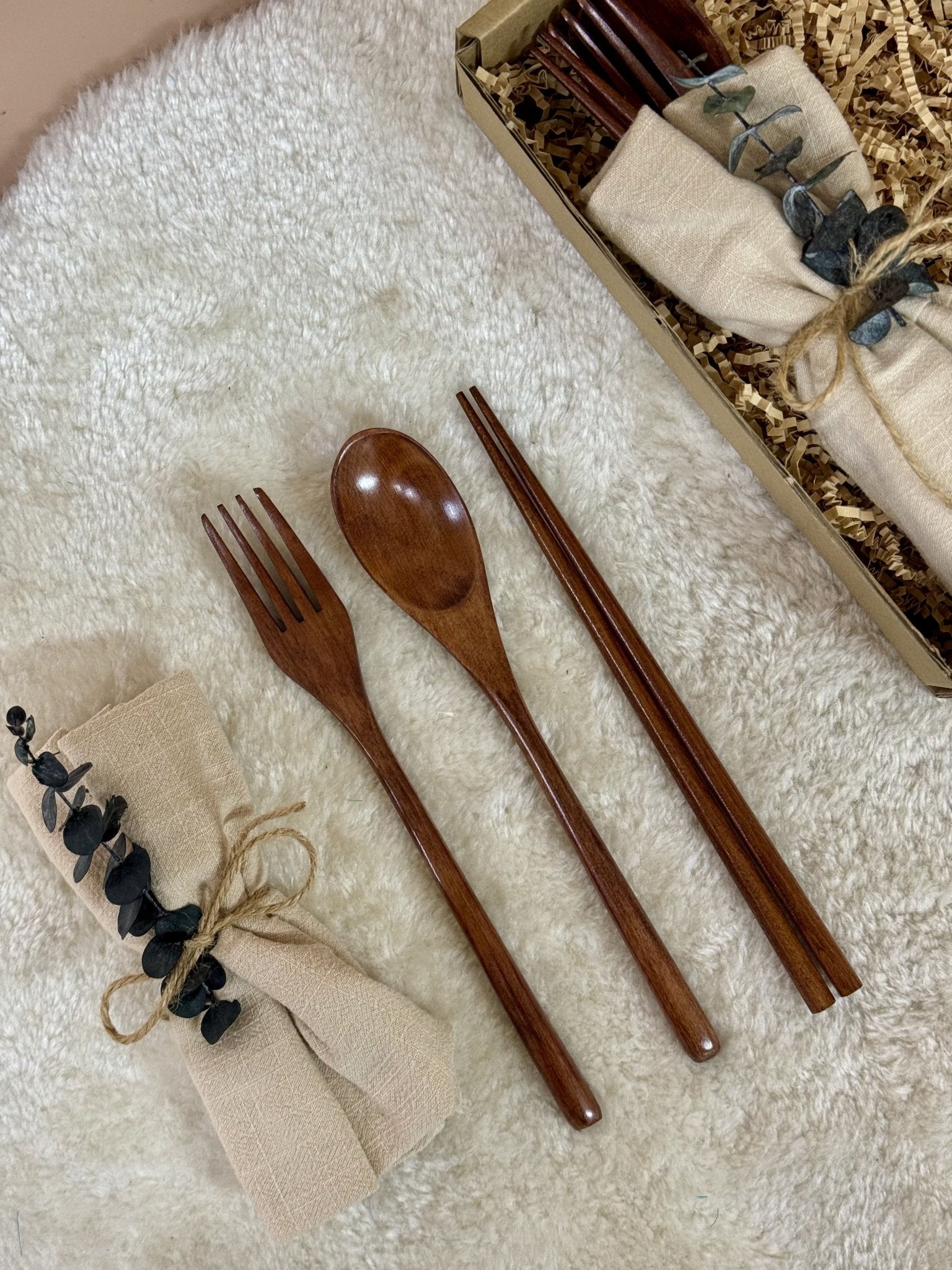 Gift Set | Naturé Cutleries Set - Personalized Gift - The Chic Habitat