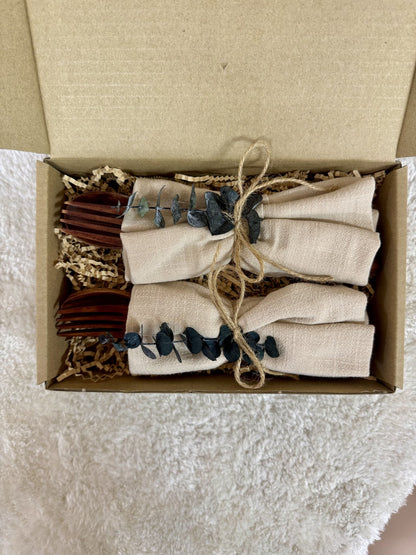 Gift Set | Naturé Cutleries Set - Personalized Gift - The Chic Habitat